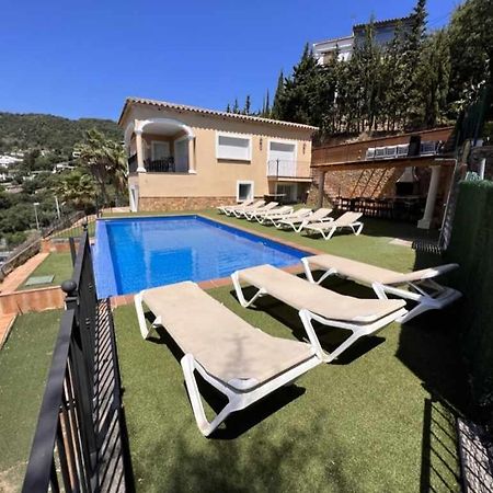 Casa Mas Ambros Con Piscina Desbordante Villa Calonge  Buitenkant foto
