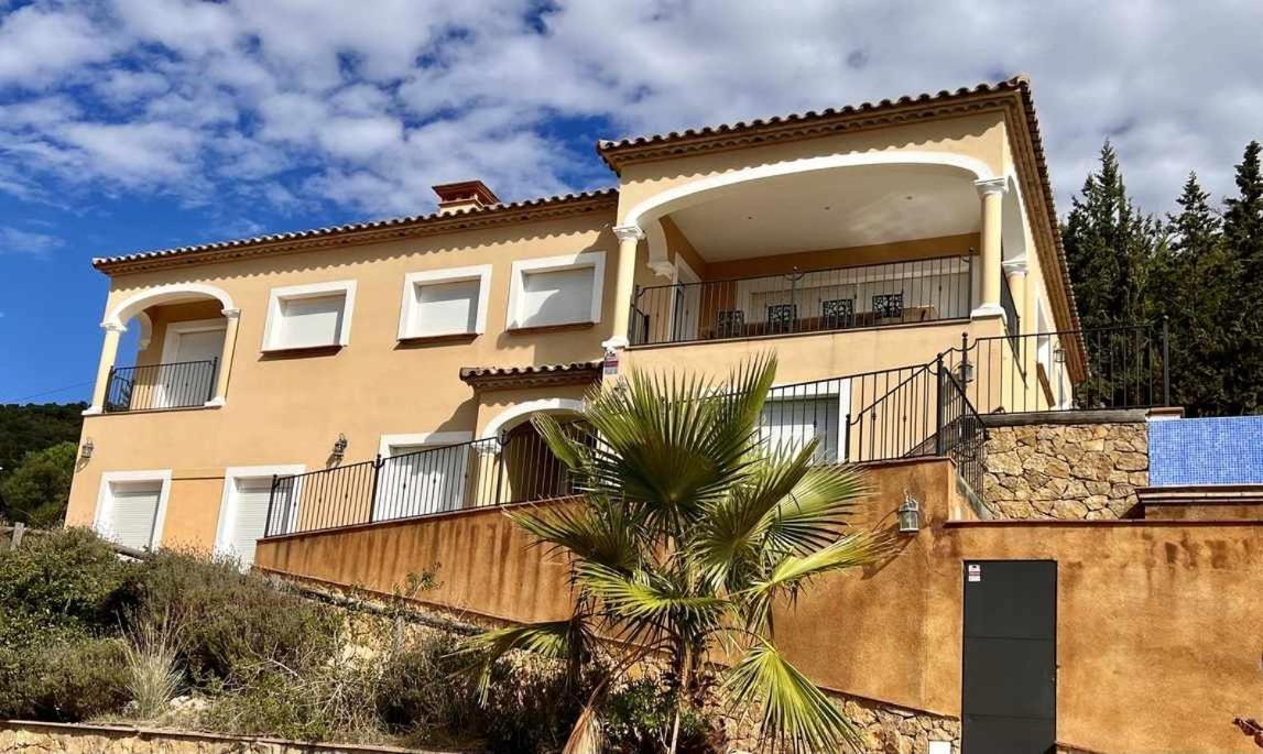 Casa Mas Ambros Con Piscina Desbordante Villa Calonge  Buitenkant foto