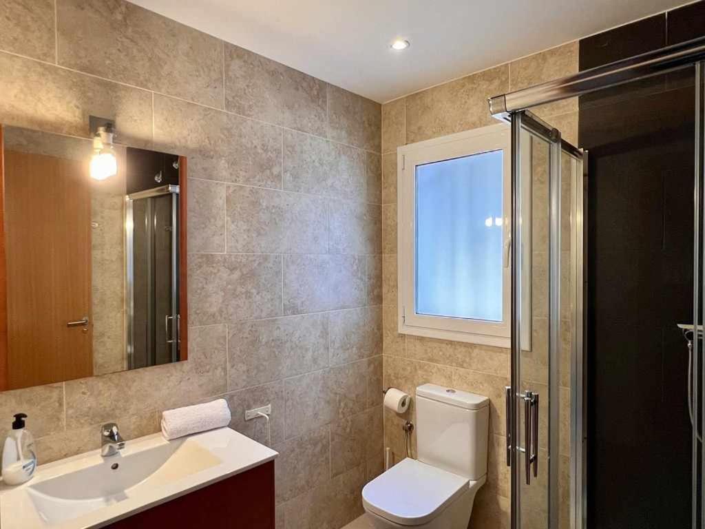 Casa Mas Ambros Con Piscina Desbordante Villa Calonge  Buitenkant foto