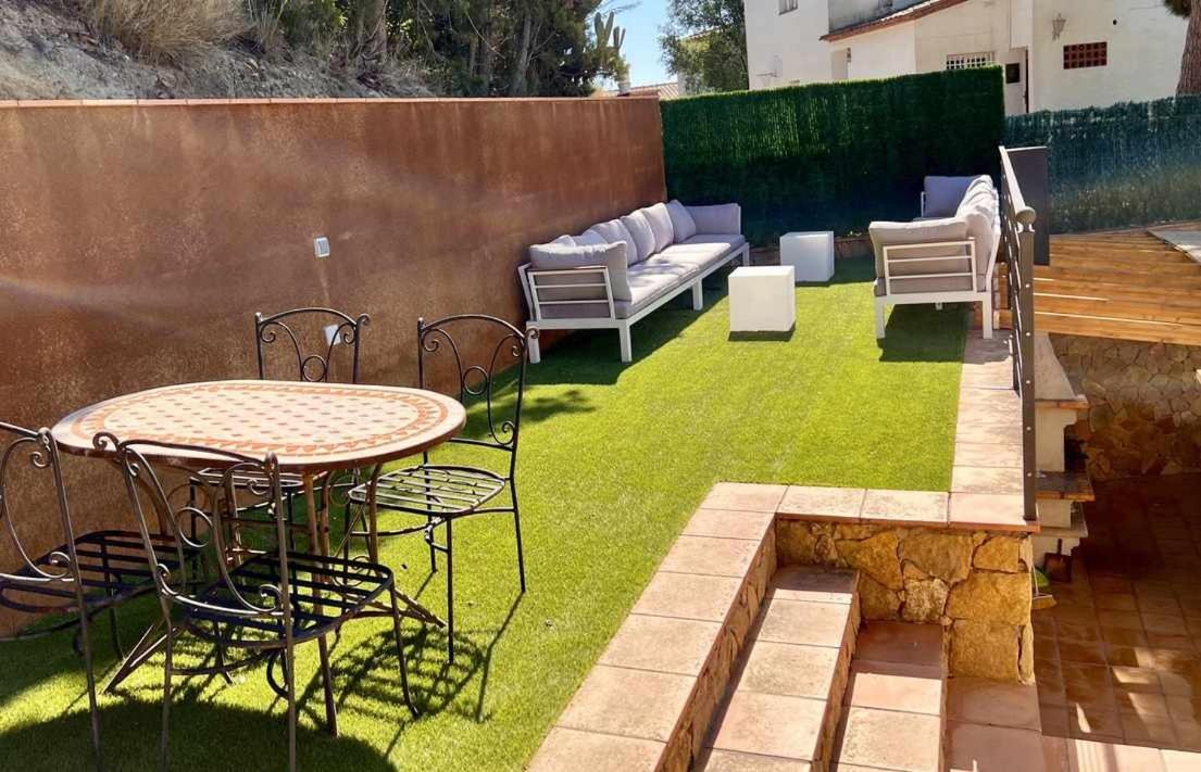 Casa Mas Ambros Con Piscina Desbordante Villa Calonge  Buitenkant foto
